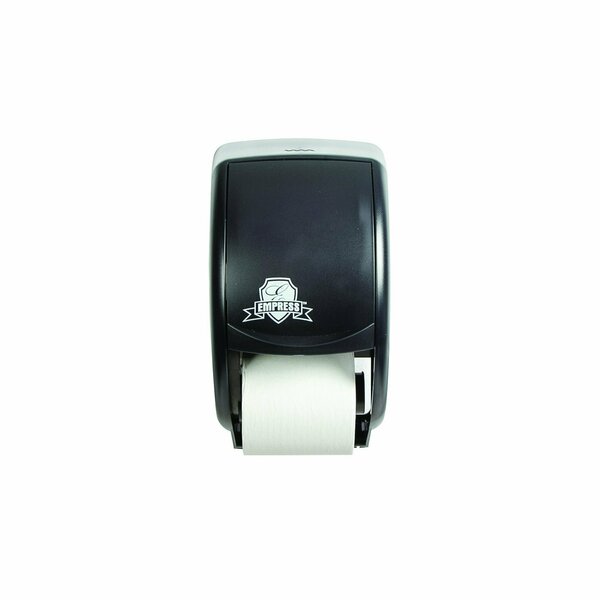 Empress Dispenser for Bath Tissue Two-Roll Standard Black EMP3500